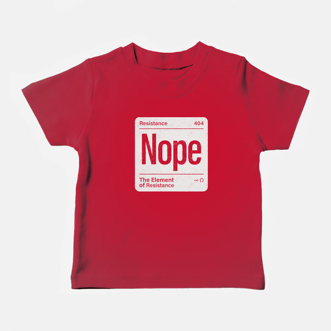 The Element Of Resistance-Baby-Basic-Tee-Popnotic
