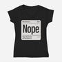 The Element Of Resistance-Womens-V-Neck-Tee-Popnotic