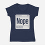 The Element Of Resistance-Womens-V-Neck-Tee-Popnotic