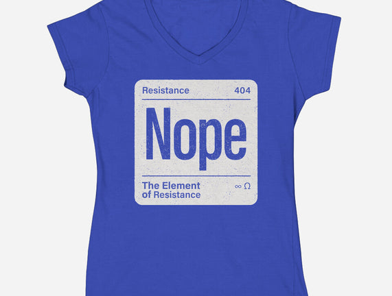 The Element Of Resistance