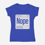 The Element Of Resistance-Womens-V-Neck-Tee-Popnotic