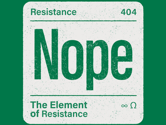 The Element Of Resistance