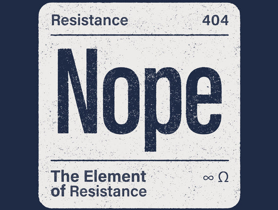 The Element Of Resistance