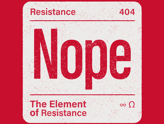 The Element Of Resistance