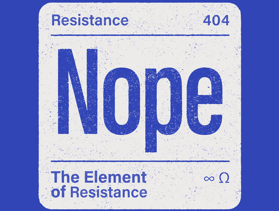 The Element Of Resistance