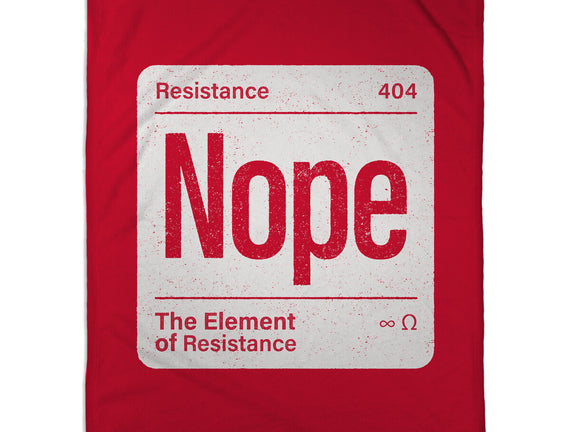 The Element Of Resistance