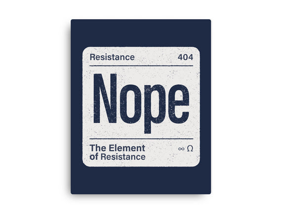 The Element Of Resistance