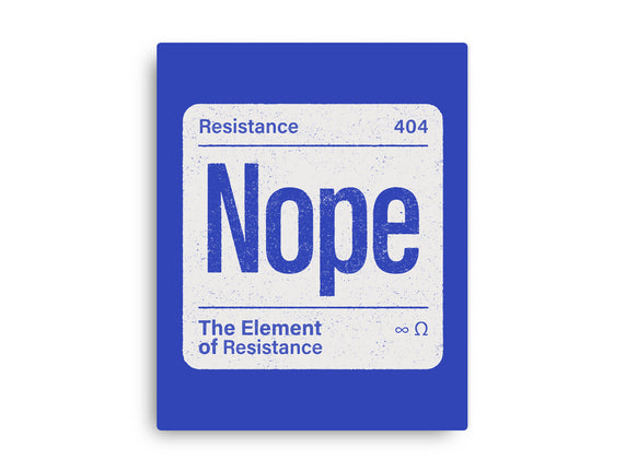 The Element Of Resistance