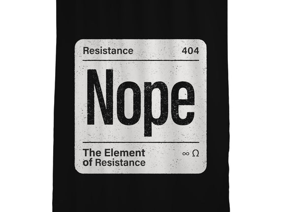 The Element Of Resistance