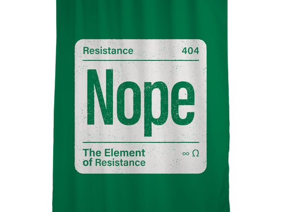 The Element Of Resistance