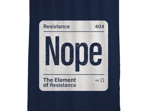 The Element Of Resistance