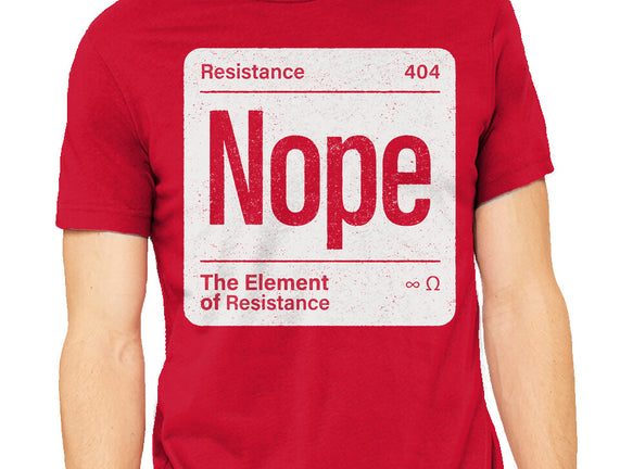 The Element Of Resistance