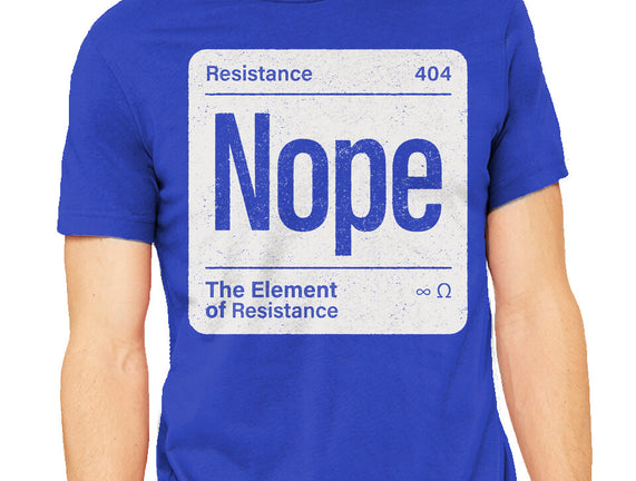The Element Of Resistance