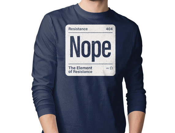 The Element Of Resistance