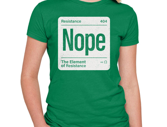 The Element Of Resistance