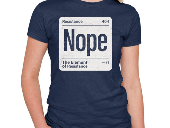 The Element Of Resistance