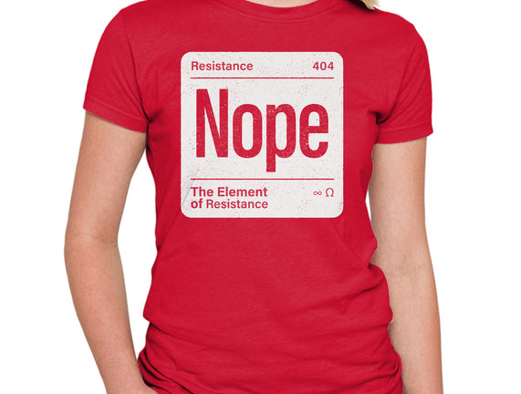 The Element Of Resistance