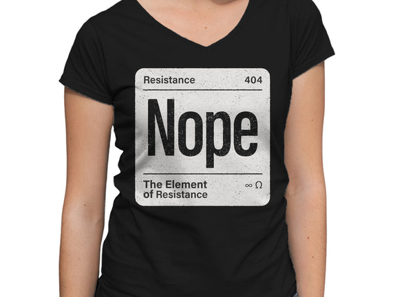 The Element Of Resistance