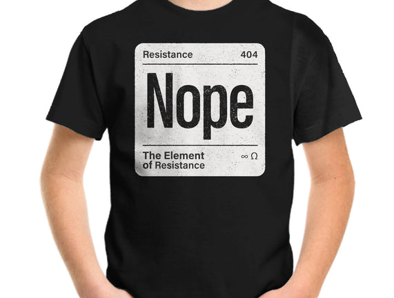 The Element Of Resistance