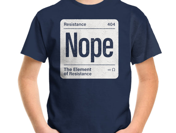 The Element Of Resistance