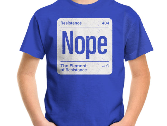 The Element Of Resistance