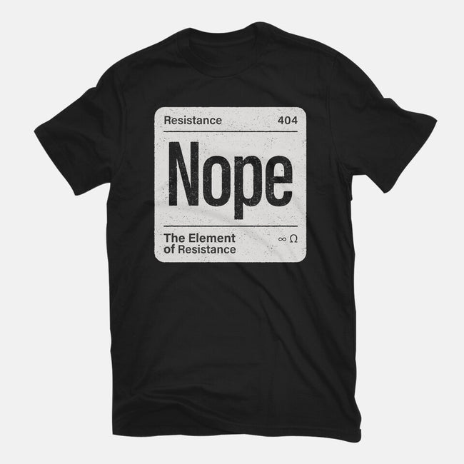 The Element Of Resistance-Unisex-Basic-Tee-Popnotic
