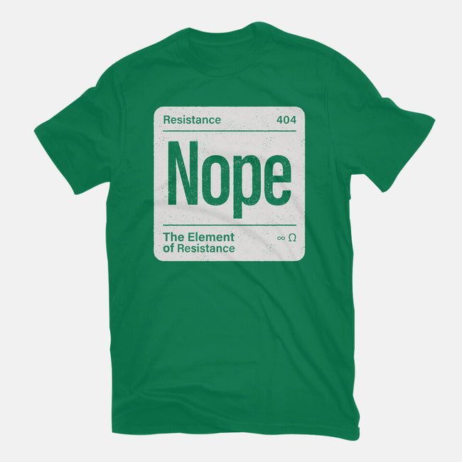 The Element Of Resistance-Mens-Premium-Tee-Popnotic