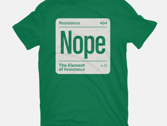 The Element Of Resistance