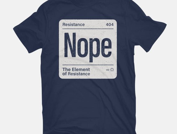 The Element Of Resistance