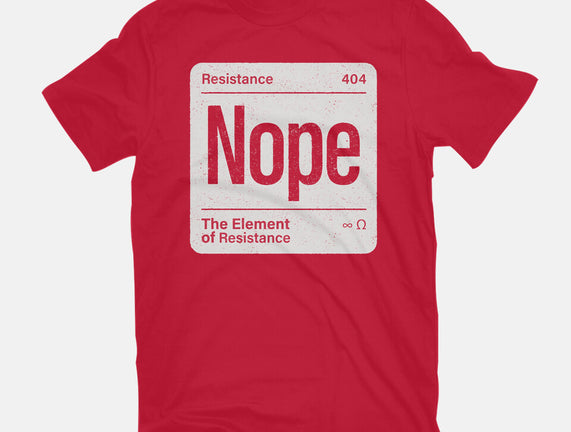 The Element Of Resistance