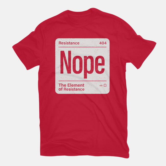 The Element Of Resistance-Womens-Basic-Tee-Popnotic