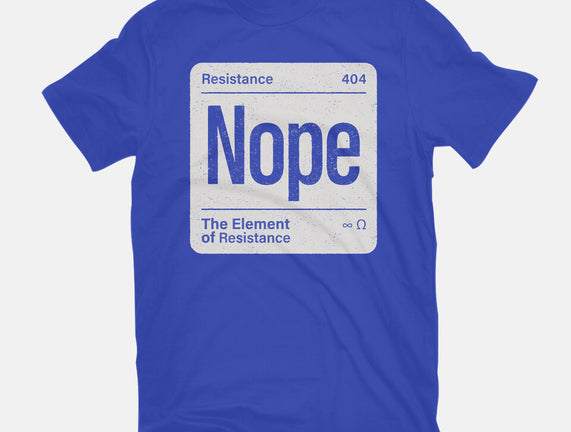The Element Of Resistance