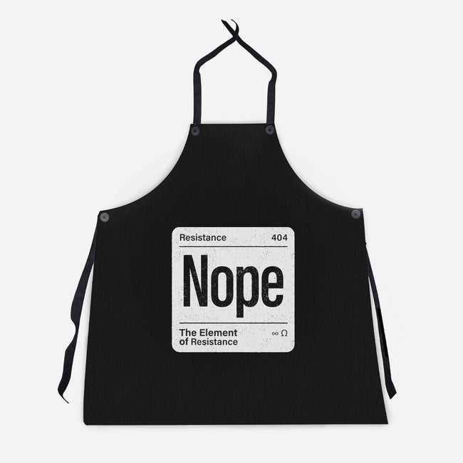 The Element Of Resistance-Unisex-Kitchen-Apron-Popnotic