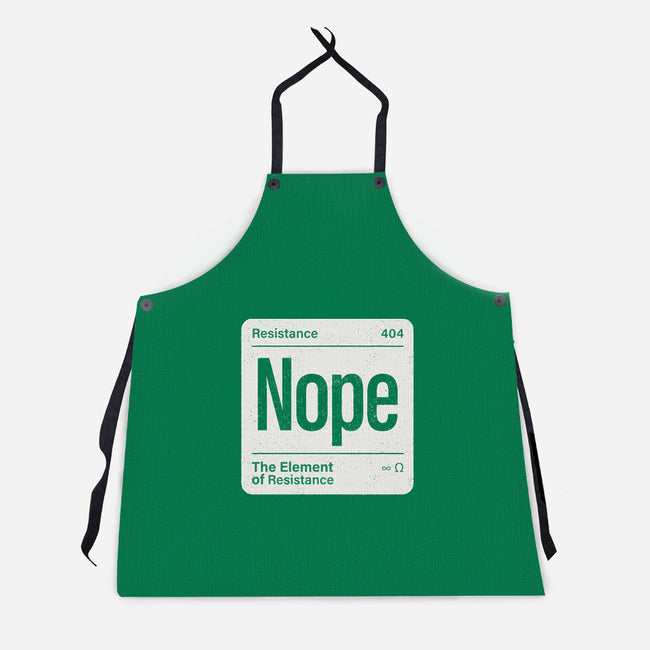 The Element Of Resistance-Unisex-Kitchen-Apron-Popnotic