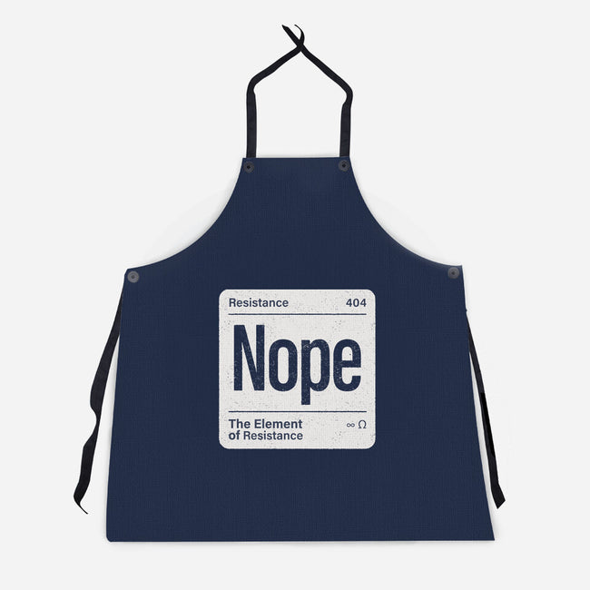 The Element Of Resistance-Unisex-Kitchen-Apron-Popnotic