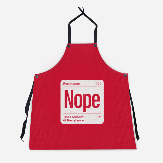 The Element Of Resistance-Unisex-Kitchen-Apron-Popnotic
