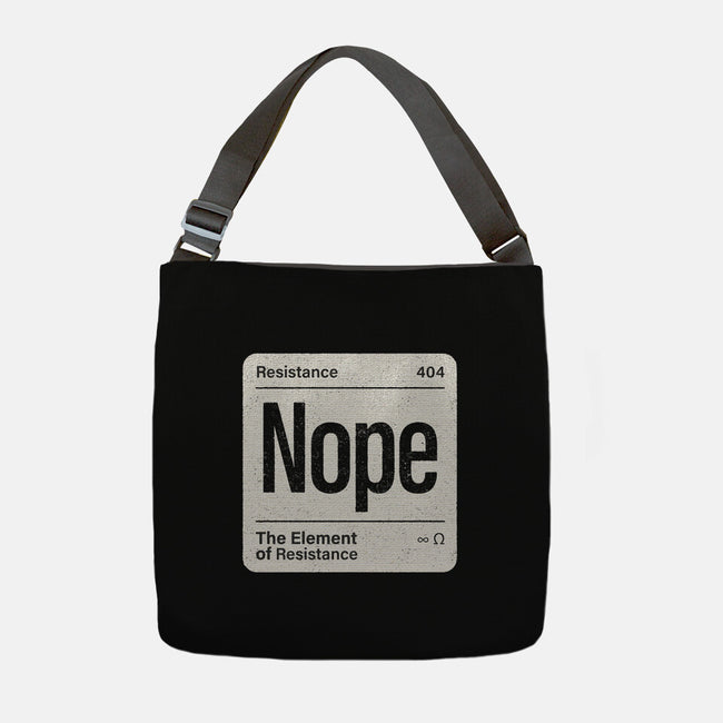 The Element Of Resistance-None-Adjustable Tote-Bag-Popnotic