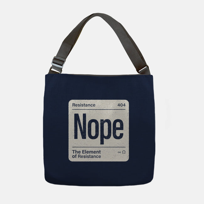 The Element Of Resistance-None-Adjustable Tote-Bag-Popnotic