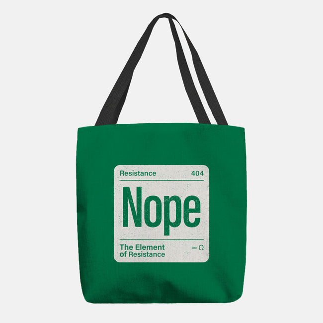 The Element Of Resistance-None-Basic Tote-Bag-Popnotic