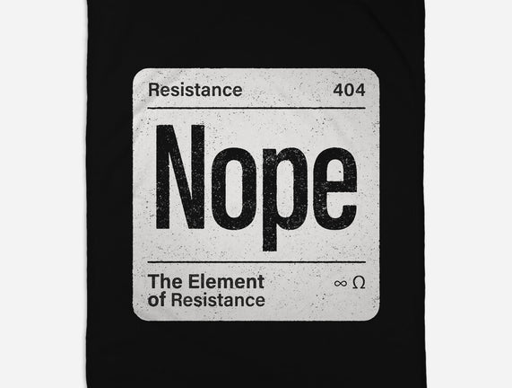 The Element Of Resistance