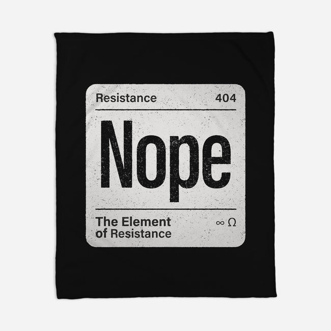 The Element Of Resistance-None-Fleece-Blanket-Popnotic