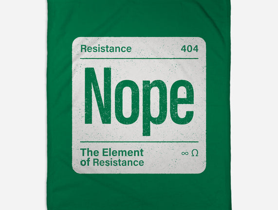 The Element Of Resistance
