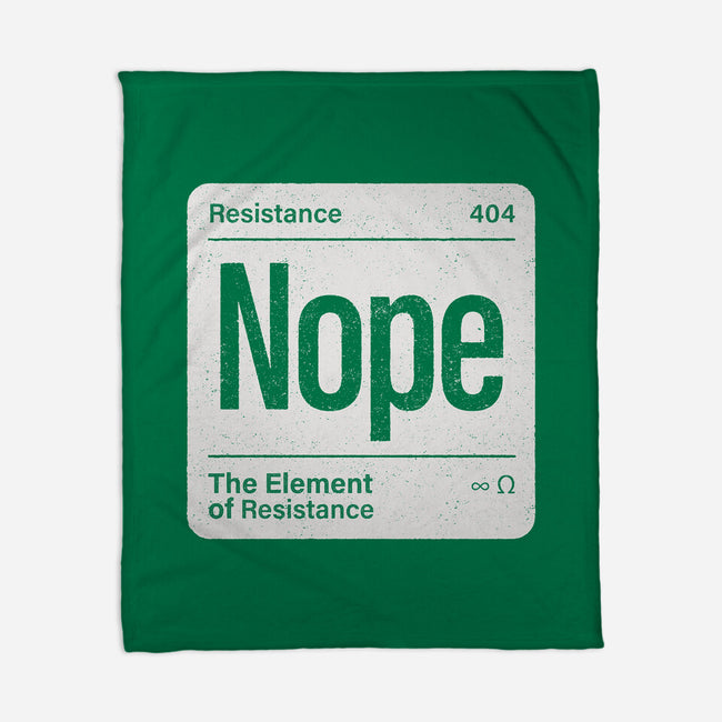 The Element Of Resistance-None-Fleece-Blanket-Popnotic
