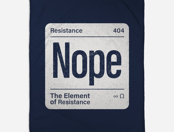 The Element Of Resistance