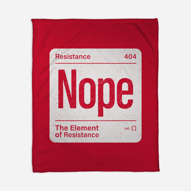 The Element Of Resistance-None-Fleece-Blanket-Popnotic