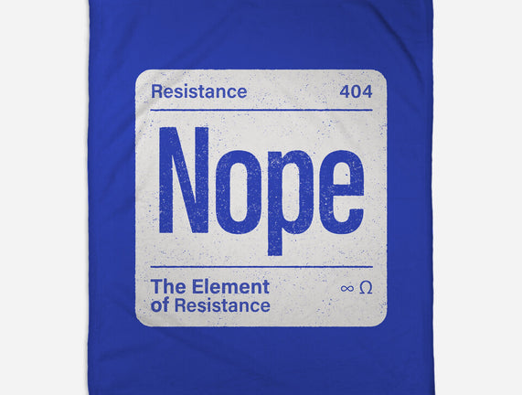 The Element Of Resistance