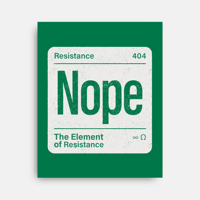 The Element Of Resistance-None-Stretched-Canvas-Popnotic
