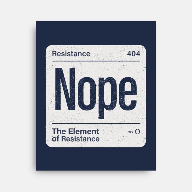 The Element Of Resistance-None-Stretched-Canvas-Popnotic
