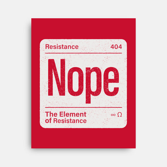 The Element Of Resistance-None-Stretched-Canvas-Popnotic