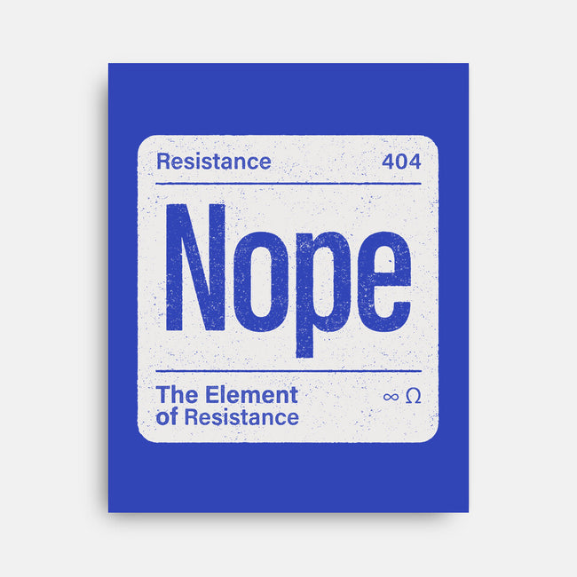 The Element Of Resistance-None-Stretched-Canvas-Popnotic